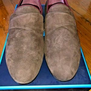 CB CECILIA BRINGHELI Men Brown Leather